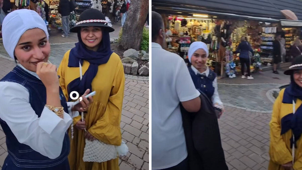 Pitao arapske turistkinje na ulici da li sme da ih fotografiše: Odmah se pojavio i muž, a reakcija sve iznenadila