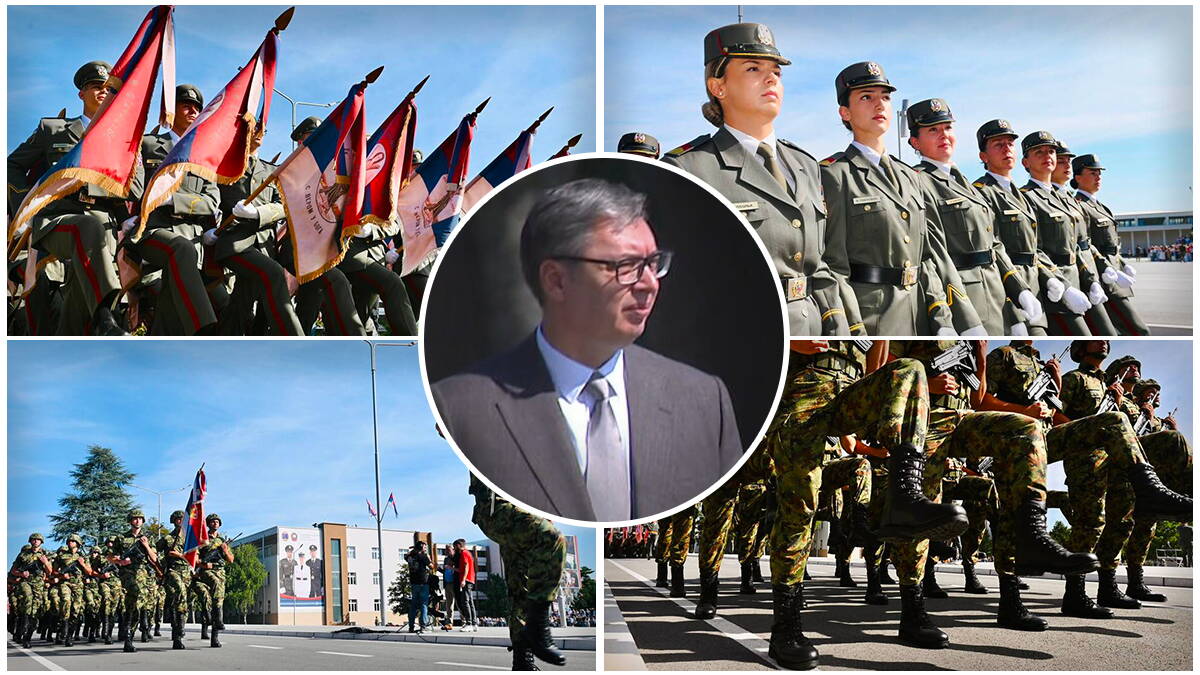 Vučić se obratio najmlađim oficirima Vojske Srbije: "Ponosan sam na vas, štitićete našu zemlju"