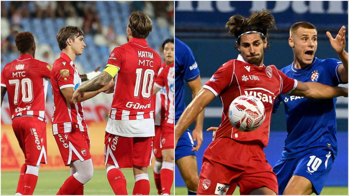 Dinamo zakomplikovao Zvezdi put do Lige šampiona: Gubio sa 2:0 u Zagrebu, pa preokrenuo sa igračem više