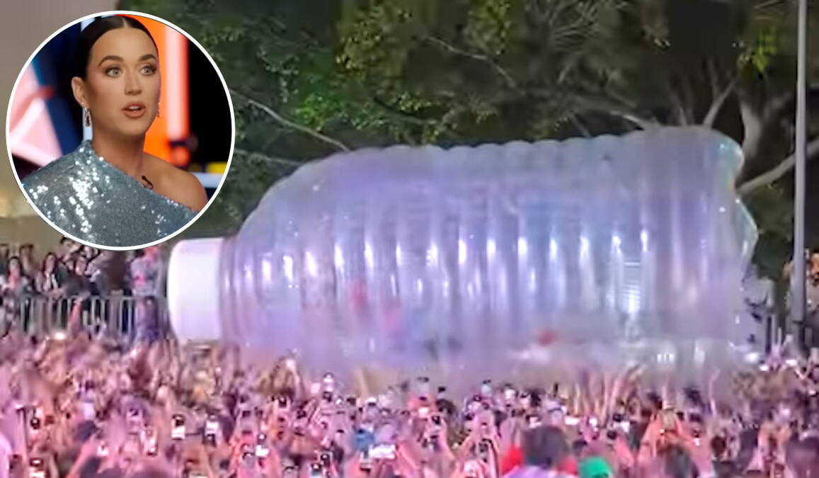 Peh Kejti Peri postao hit na mrežama: Ušla u flašu i preselo joj, publika nije htela da je "izvadi" (Video)