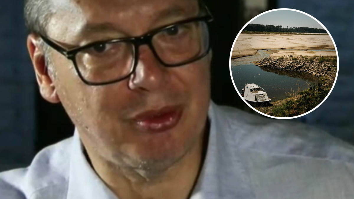 "Ako se vodostaj Dunava još spusti, gotovi smo": Upozorenje Vučića zbog suša i vrućina