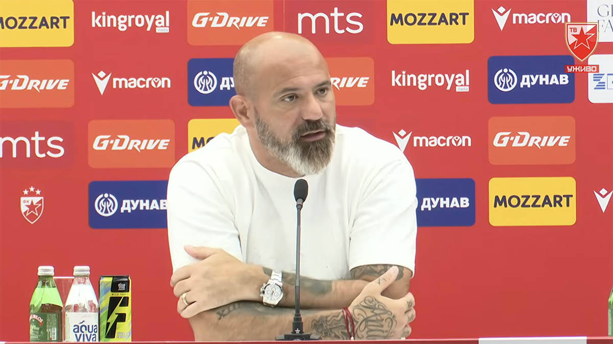 "Morate to njih da pitate": Stanković zna šta je potrebno za Ligu šampiona, hoće da se priča o snazi Zvezde