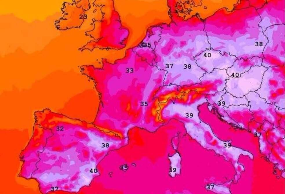 "Danas postaje potpuno ludo": Pakao iz Afrike stigao u srce Evrope - pada istorijski rekord, a preti i veliko nevreme