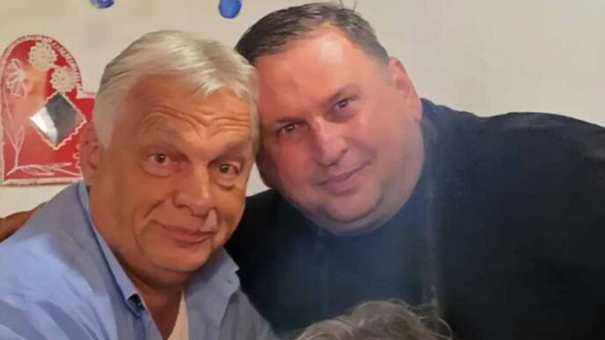 Taki Marinković grli Viktora Orbana u kafani: Otac rijaliti zvezde u društvu premijera u Guči