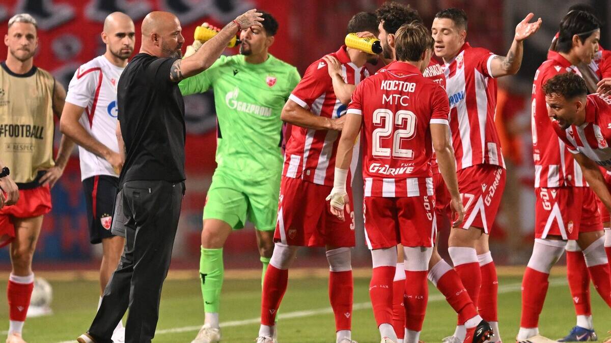 Crvenu zvezdu sad čeka pakao: Igraće protiv teškog rivala, a ako ispadne ostaće bez Lige Evrope
