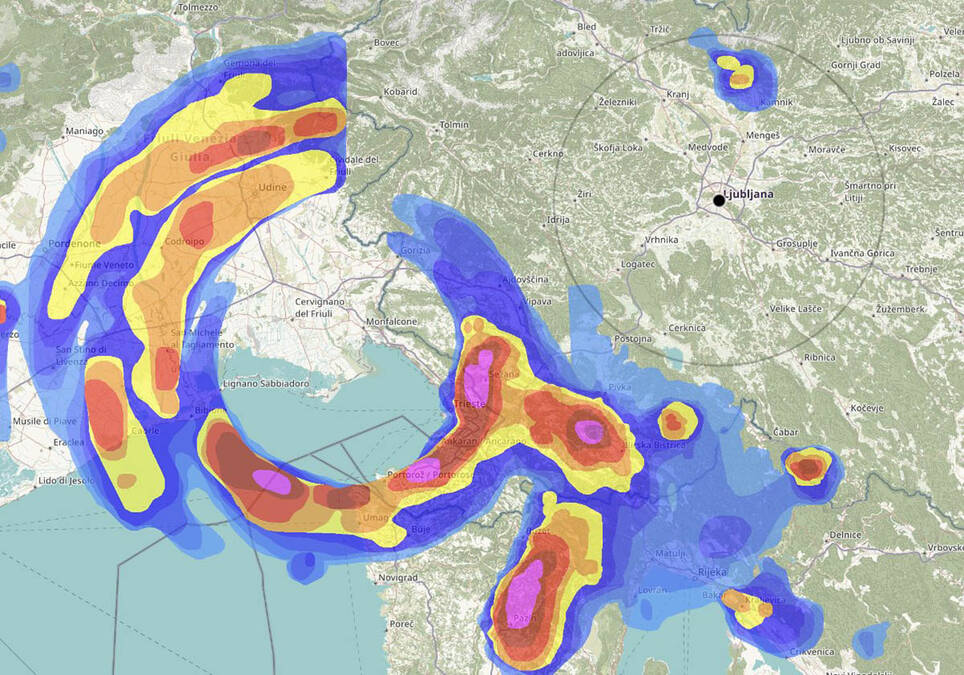 Misteriozni vrtlog na mapama prestrašio region: Radarski snimak usijao mreže, hitno se oglasili meteorolozi