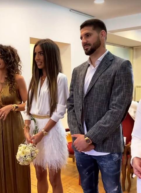 Aleksandar Mitrović supruga Kristina