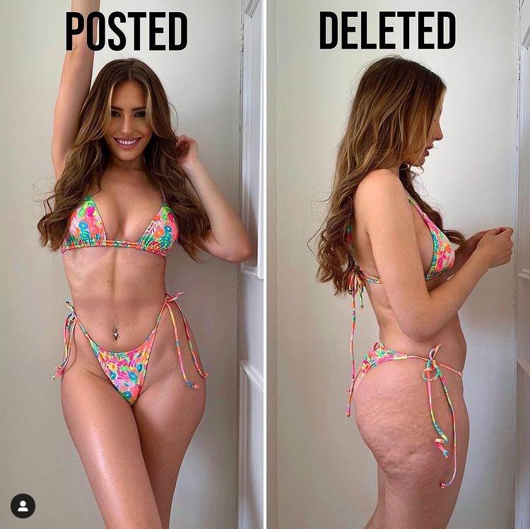 zene izgled instagram realnost fotografije