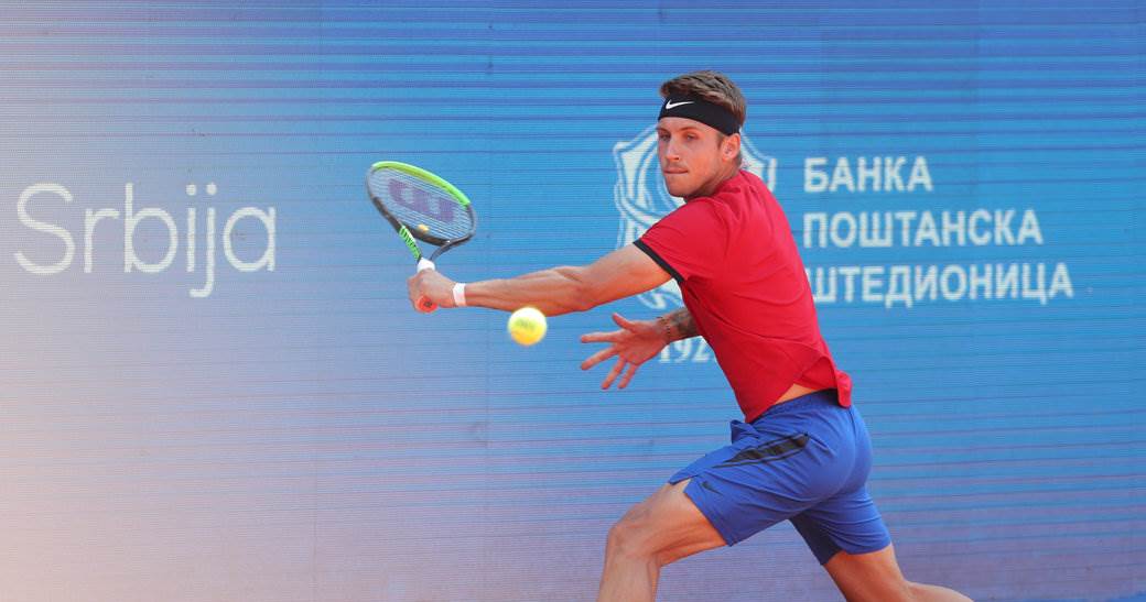 novak djokovic aleks molcan dragan bjelogrlic na mecu