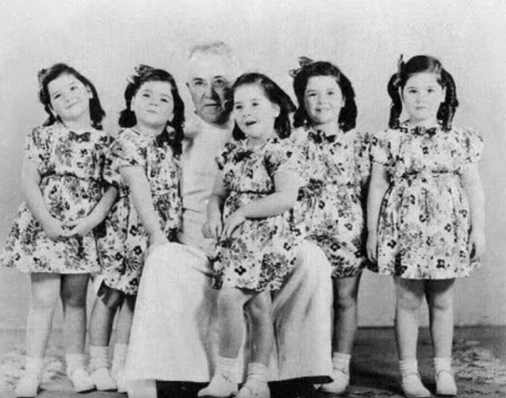 prve petorke na svetu sestre dion kanada