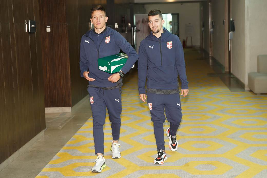 okupljanje mlade reprezentacije srbije stajling fudbalera tedic stevanovic foto