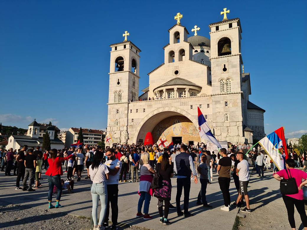mitropolit joanikije docekan u podgorici