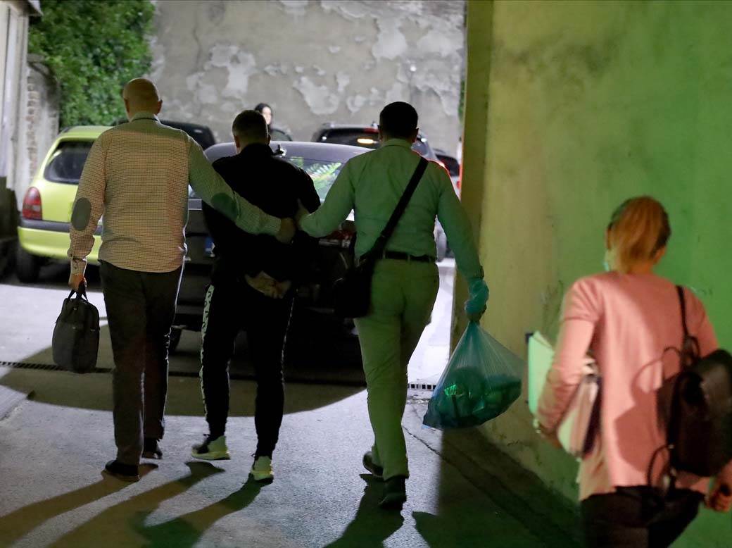 uhapsen aleksandar jovicic sns aleksandar vulin 