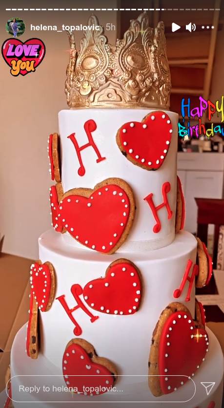 helena topalovic rodjendan instagram foto