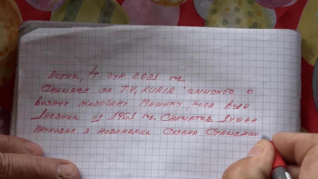 zivojin misic zajecar 60 godina pise dnevnik