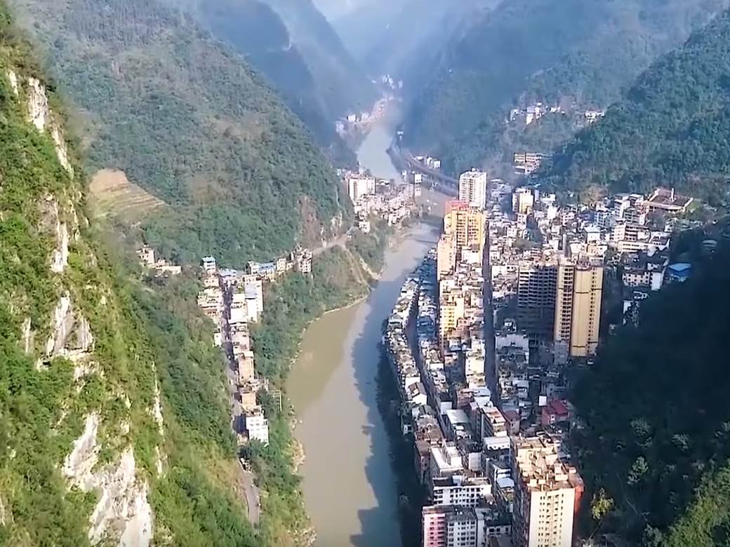 najuzi grad na svetu kzaotong provincija junan kina