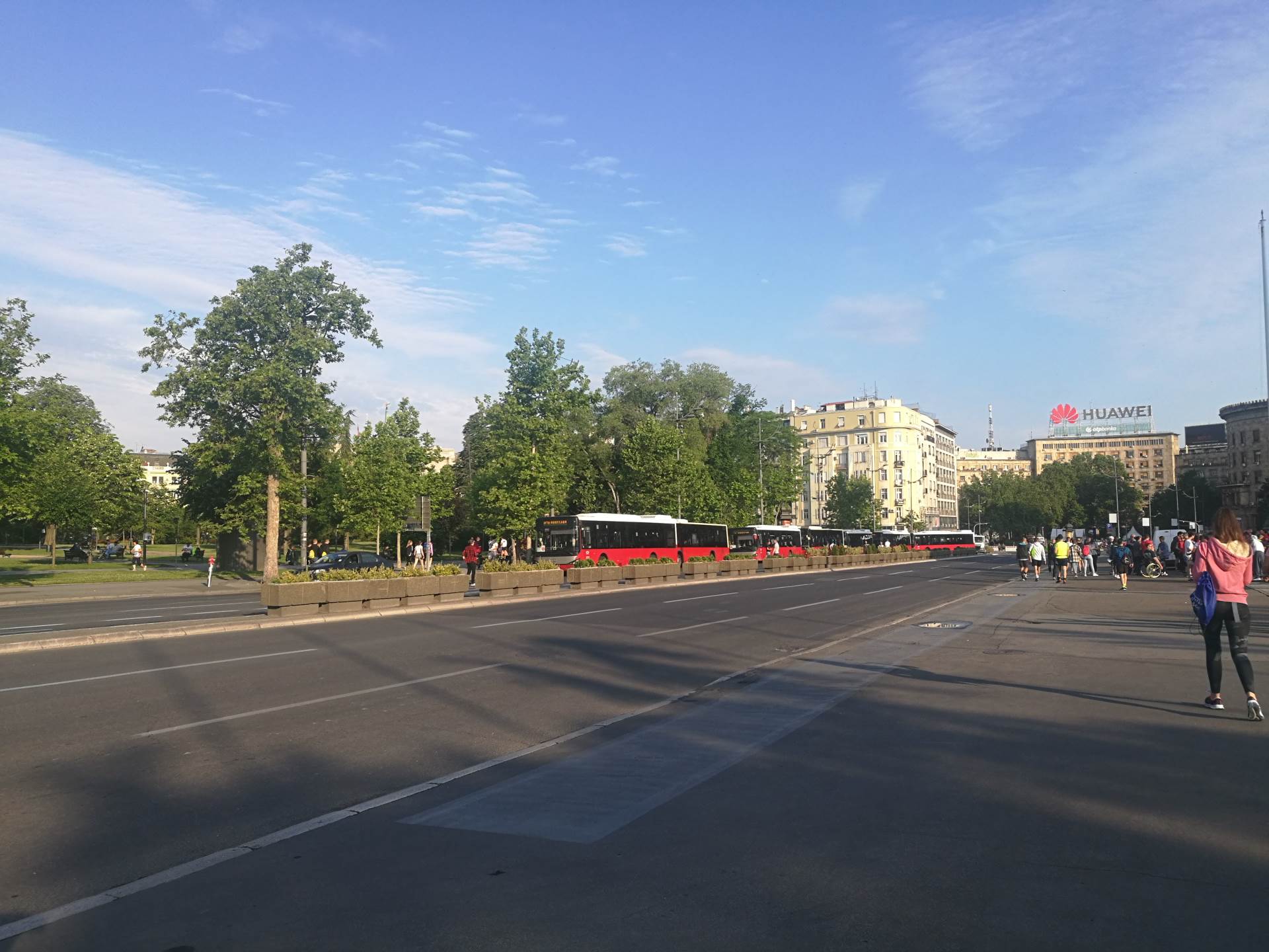 beogradski maraton trka zatvorene ulice foto