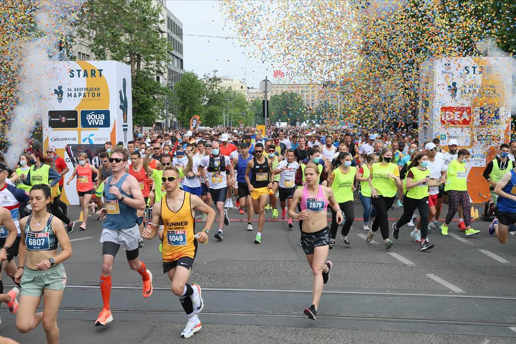 beogradski maraton olivera jevtic pobeda polumaraton milan mitrovic rezultati