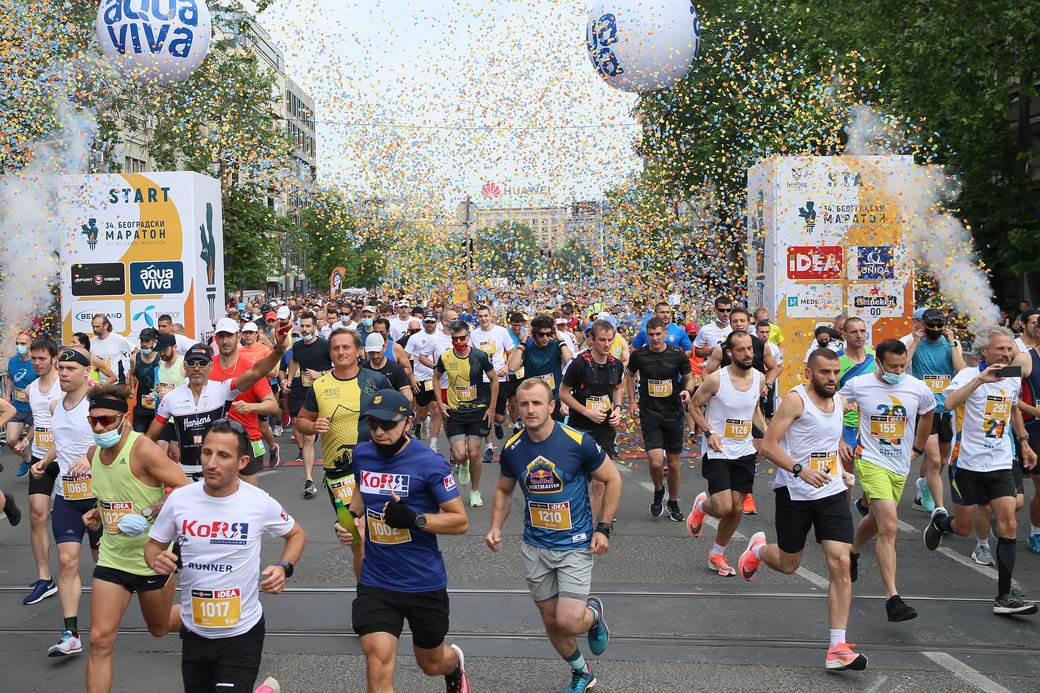 beogradski maraton olivera jevtic pobeda polumaraton milan mitrovic rezultati