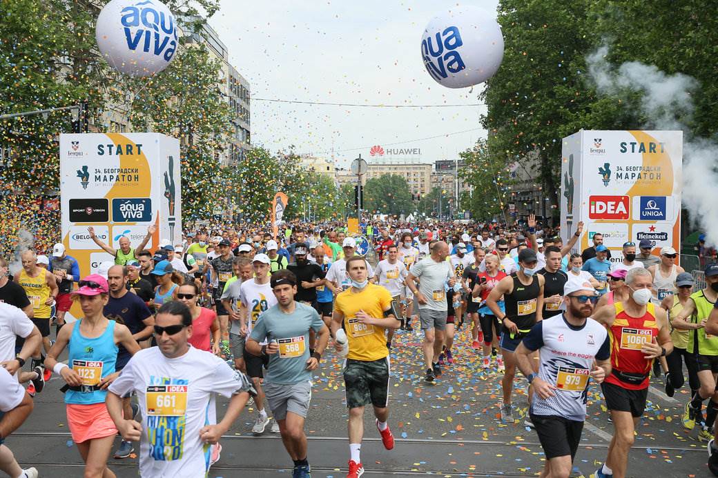 beogradski maraton olivera jevtic pobeda polumaraton milan mitrovic rezultati
