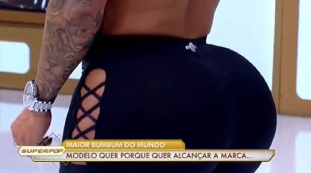 najveca prirodna guza na svetu vanessa ataides