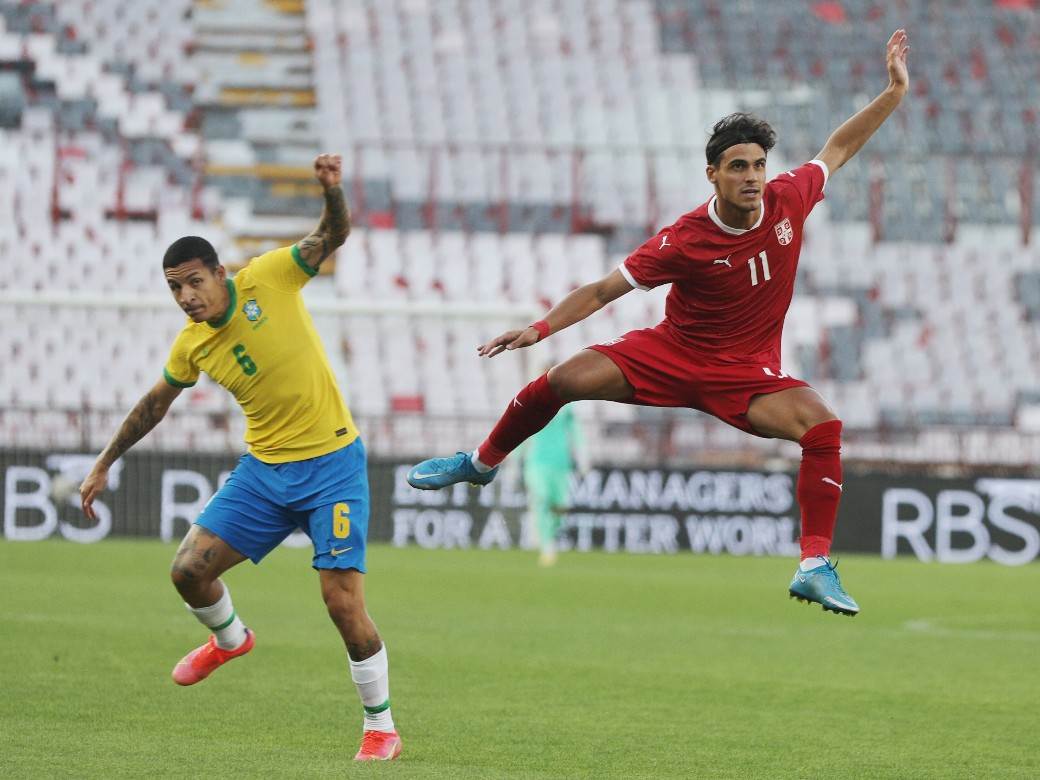 pedro brazilac dva gola srbija brazil fotografije sa utakmice