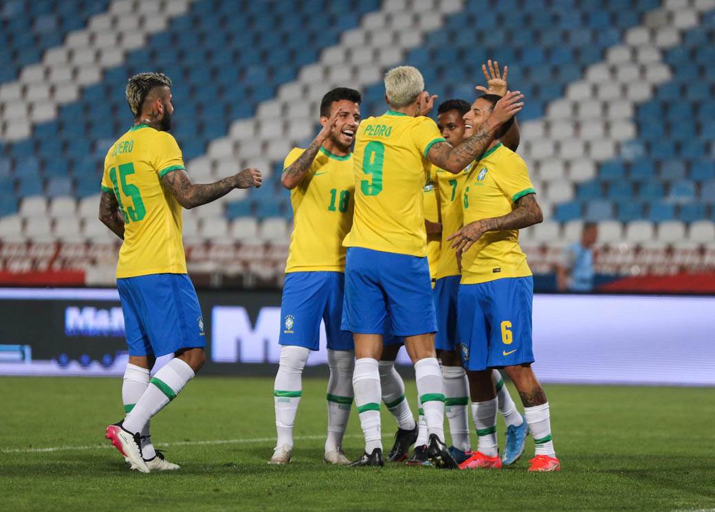 pedro brazilac dva gola srbija brazil fotografije sa utakmice