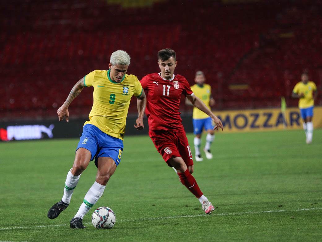 pedro brazilac dva gola srbija brazil fotografije sa utakmice