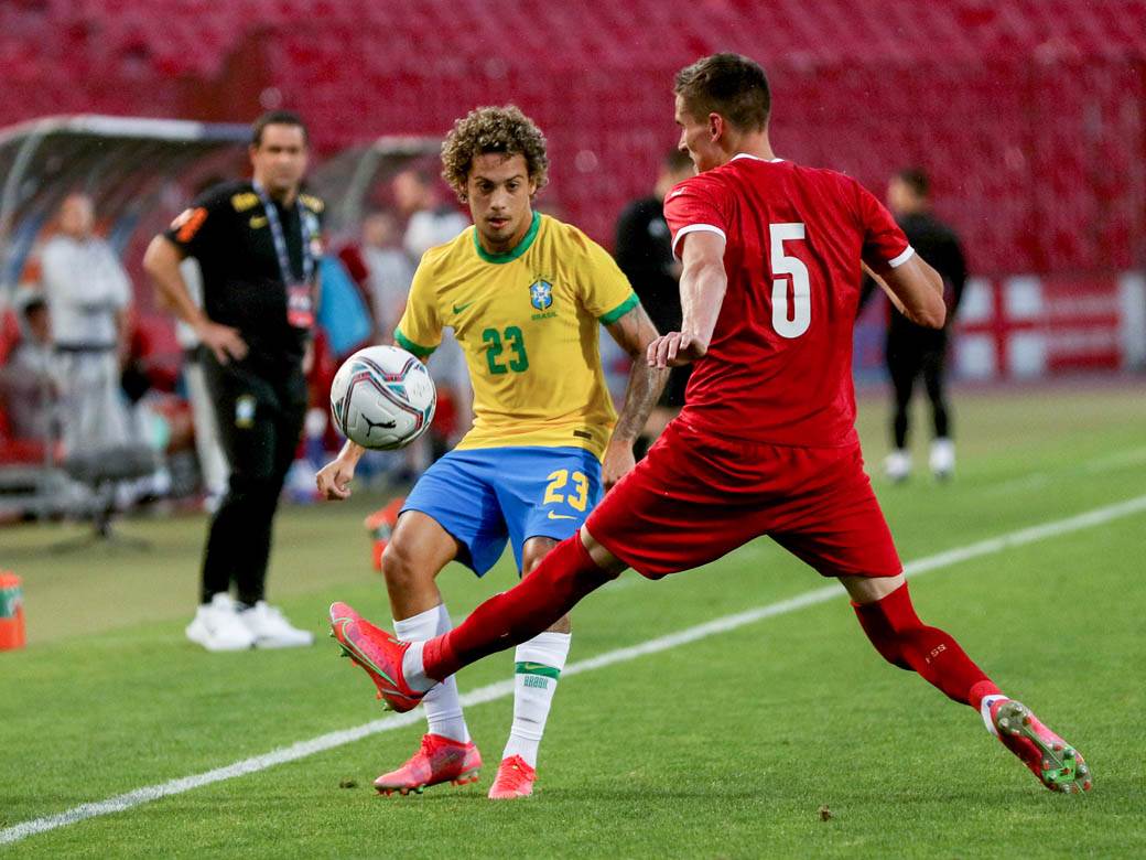 pedro brazilac dva gola srbija brazil fotografije sa utakmice