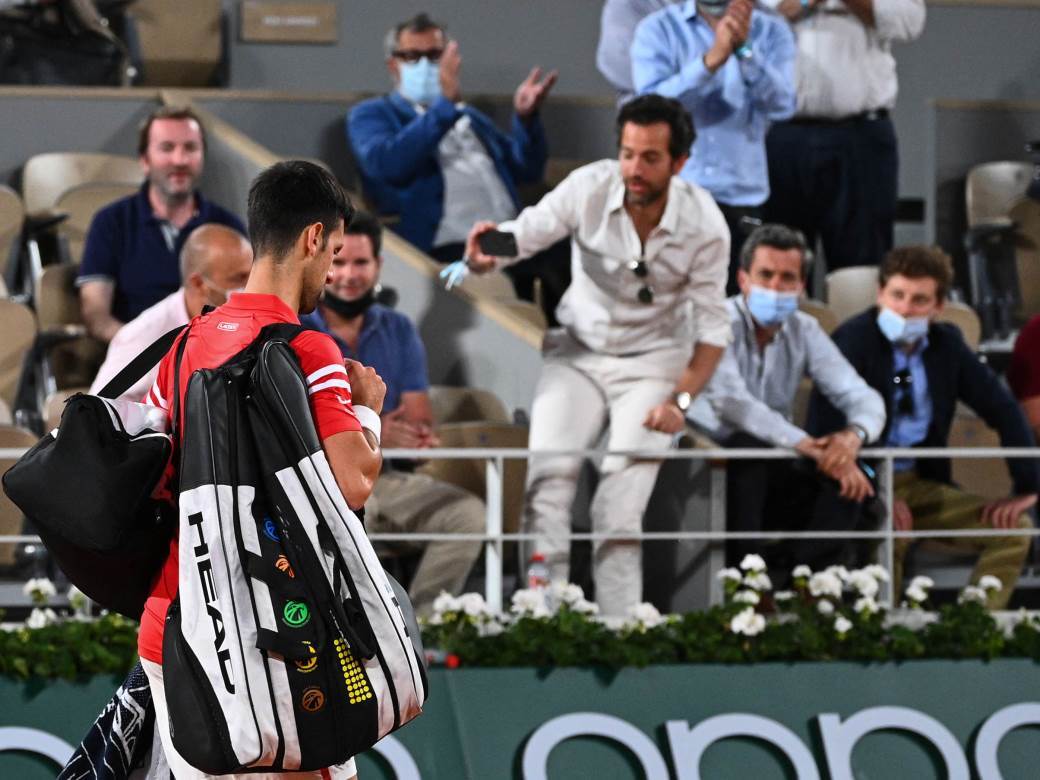 haos djokovic pariz publika rolan garos