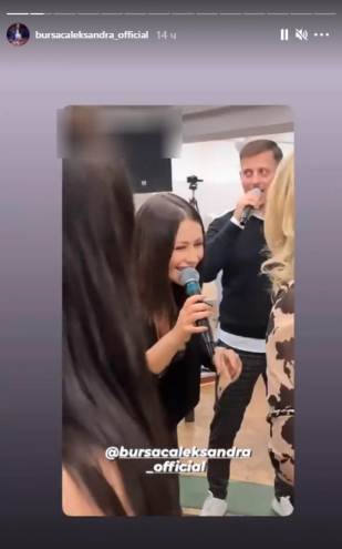 aleksandra bursac nastup baksis video