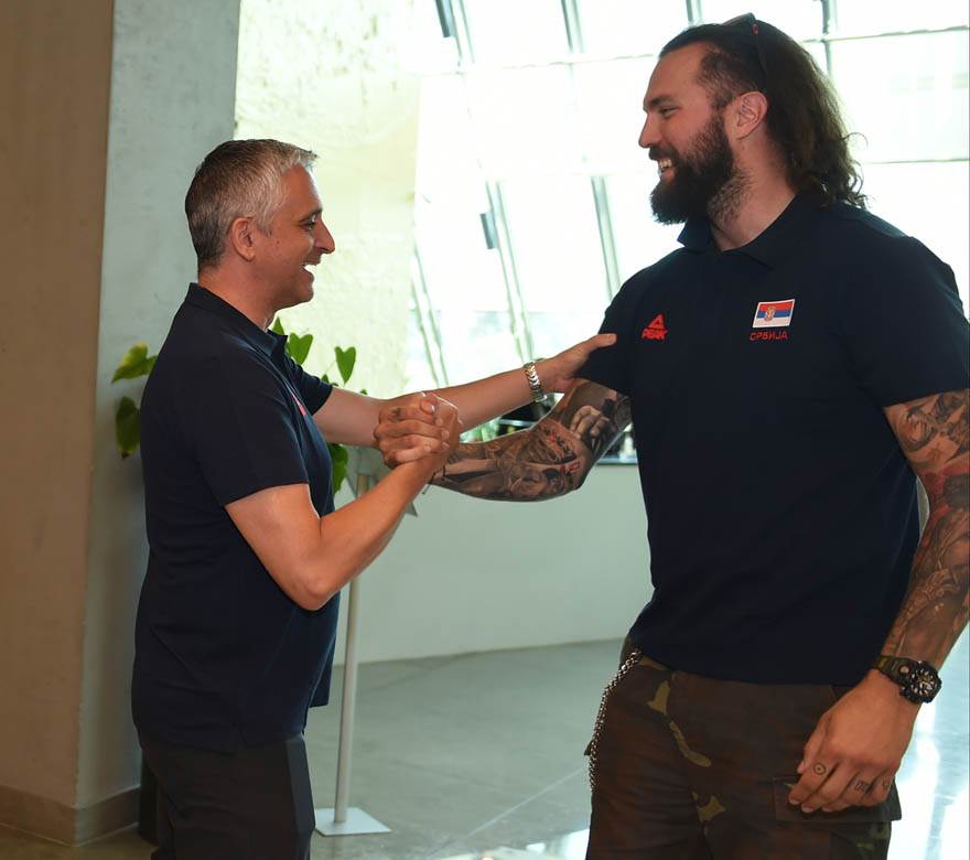 okupljanje reprezentacije kosarka