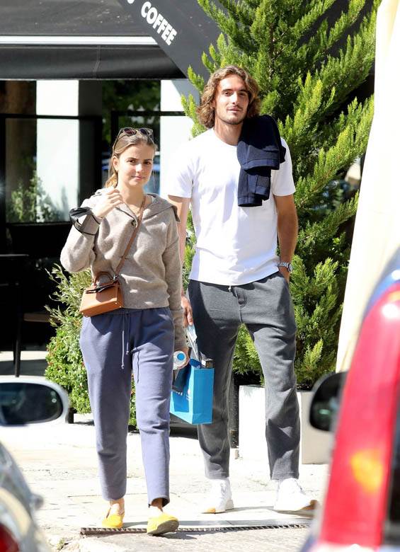 stefanos cicipas devojka marija sakari