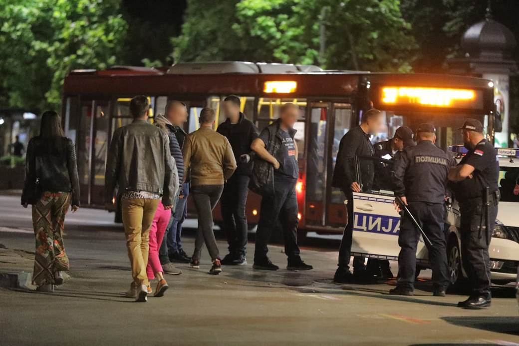 automobil sa drogom centar beograda