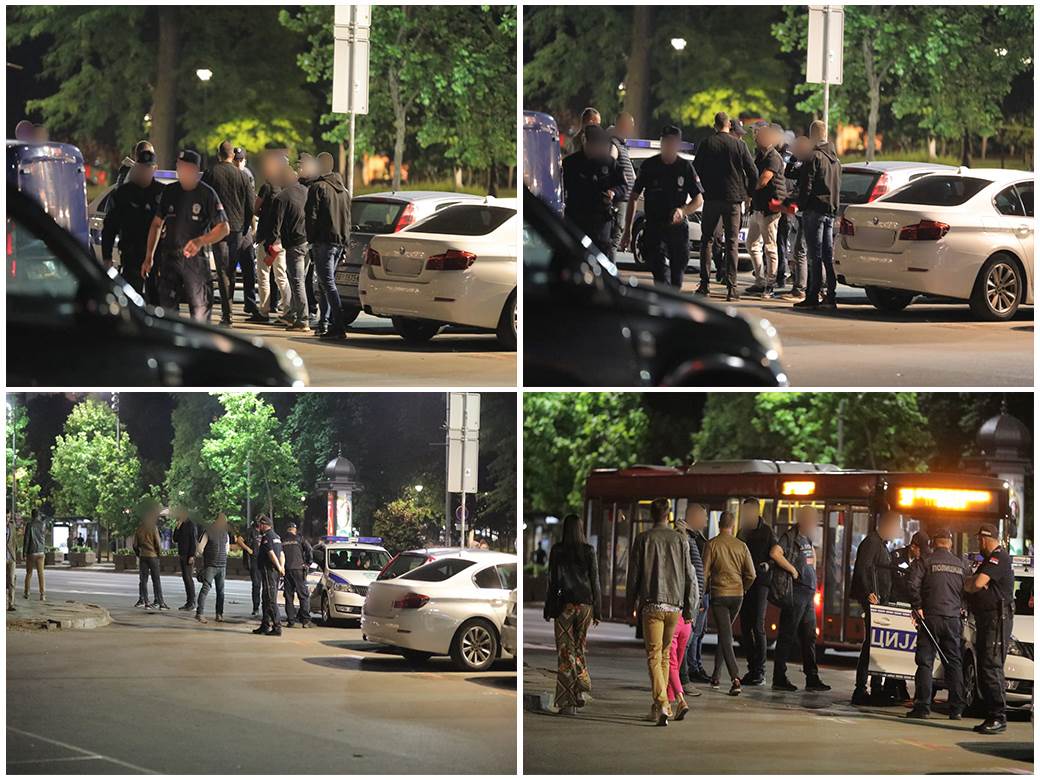 automobil sa drogom centar beograda