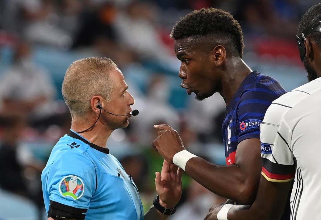 pogba ridiger francuska nemacka ugriz video