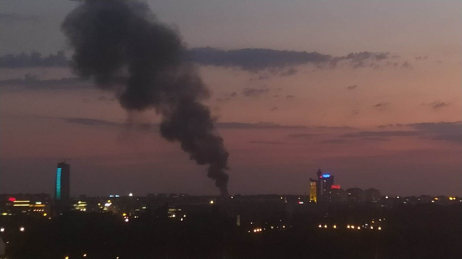 pozar na novom beograd