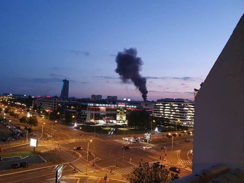 pozar na novom beograd