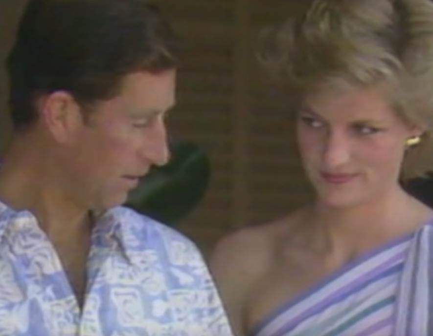 Isplivao snimak princeze Dajane kako udara Čarlsa flašom u glavu