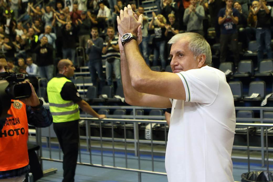 zeljko obradovic se vratio u partizan
