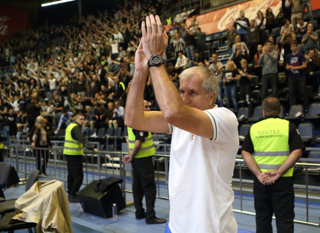 zeljko obradovic se vratio u partizan