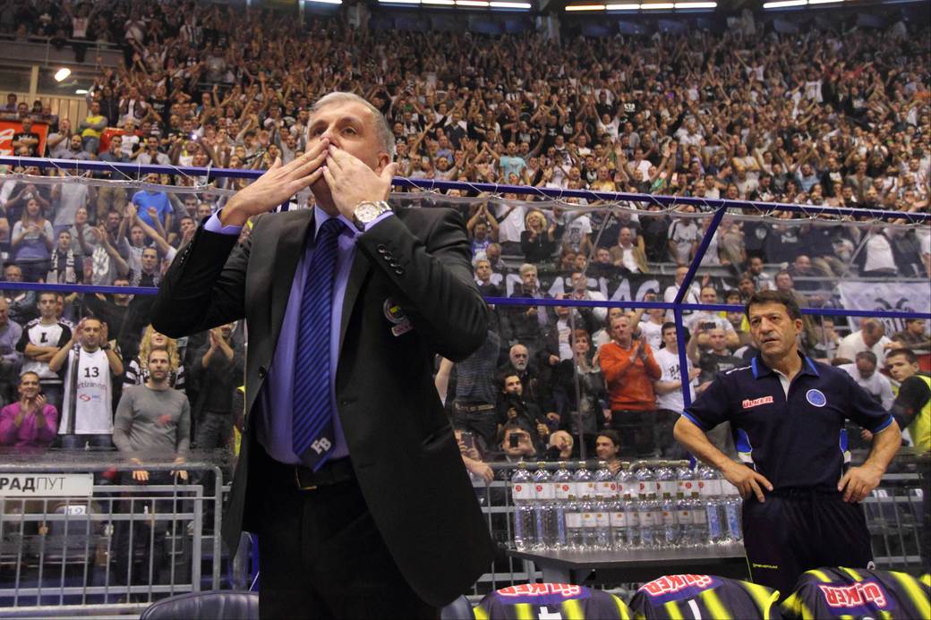 zeljko obradovic se vratio u partizan