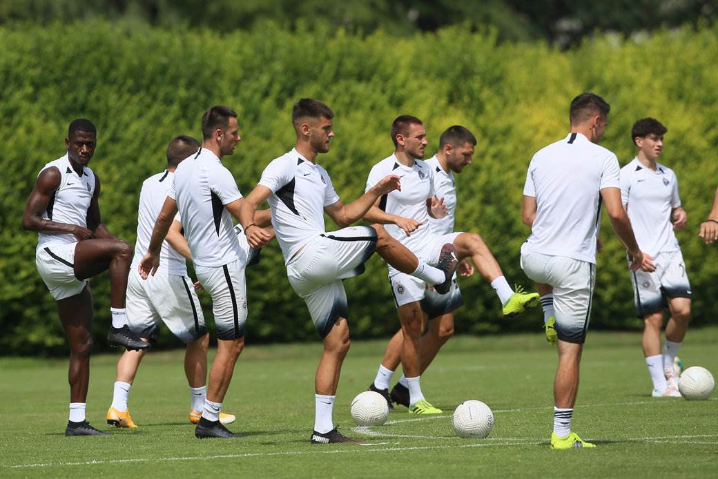 partizan pocetak priprema vucelic