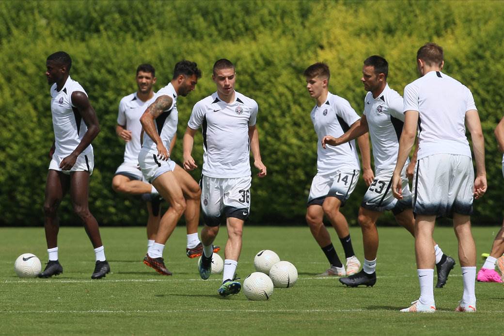 partizan pocetak priprema vucelic