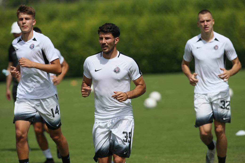 partizan pocetak priprema vucelic