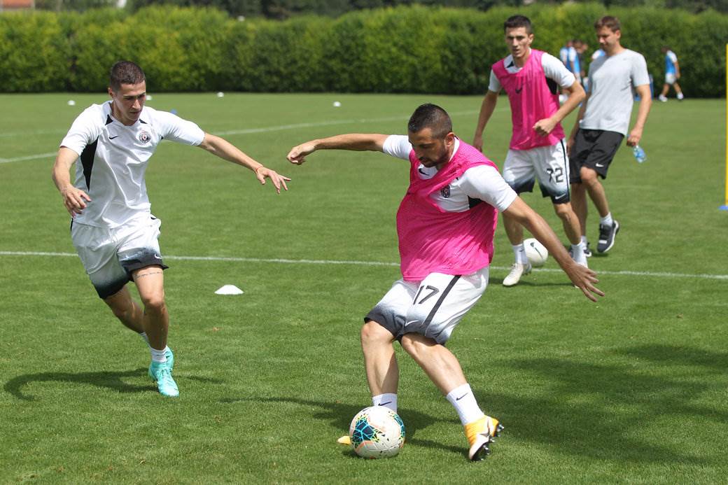 partizan pocetak priprema vucelic