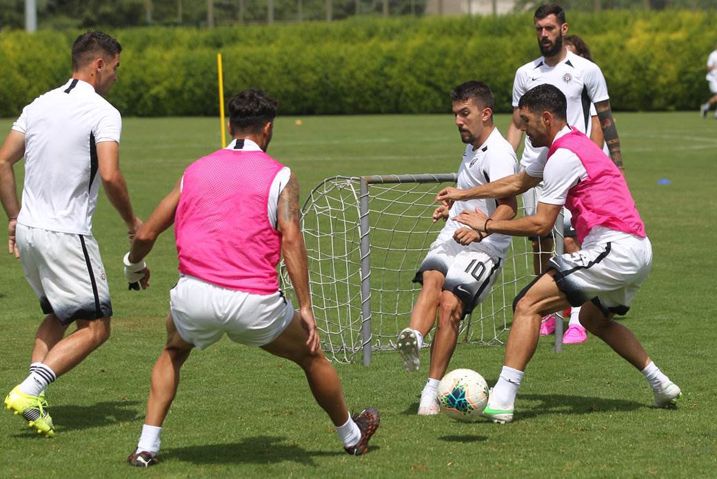 partizan pocetak priprema vucelic