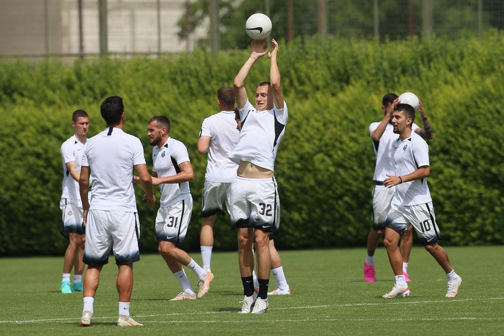 partizan pocetak priprema vucelic