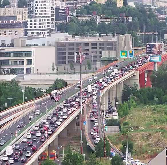 guzva saobracaj nevreme beograd