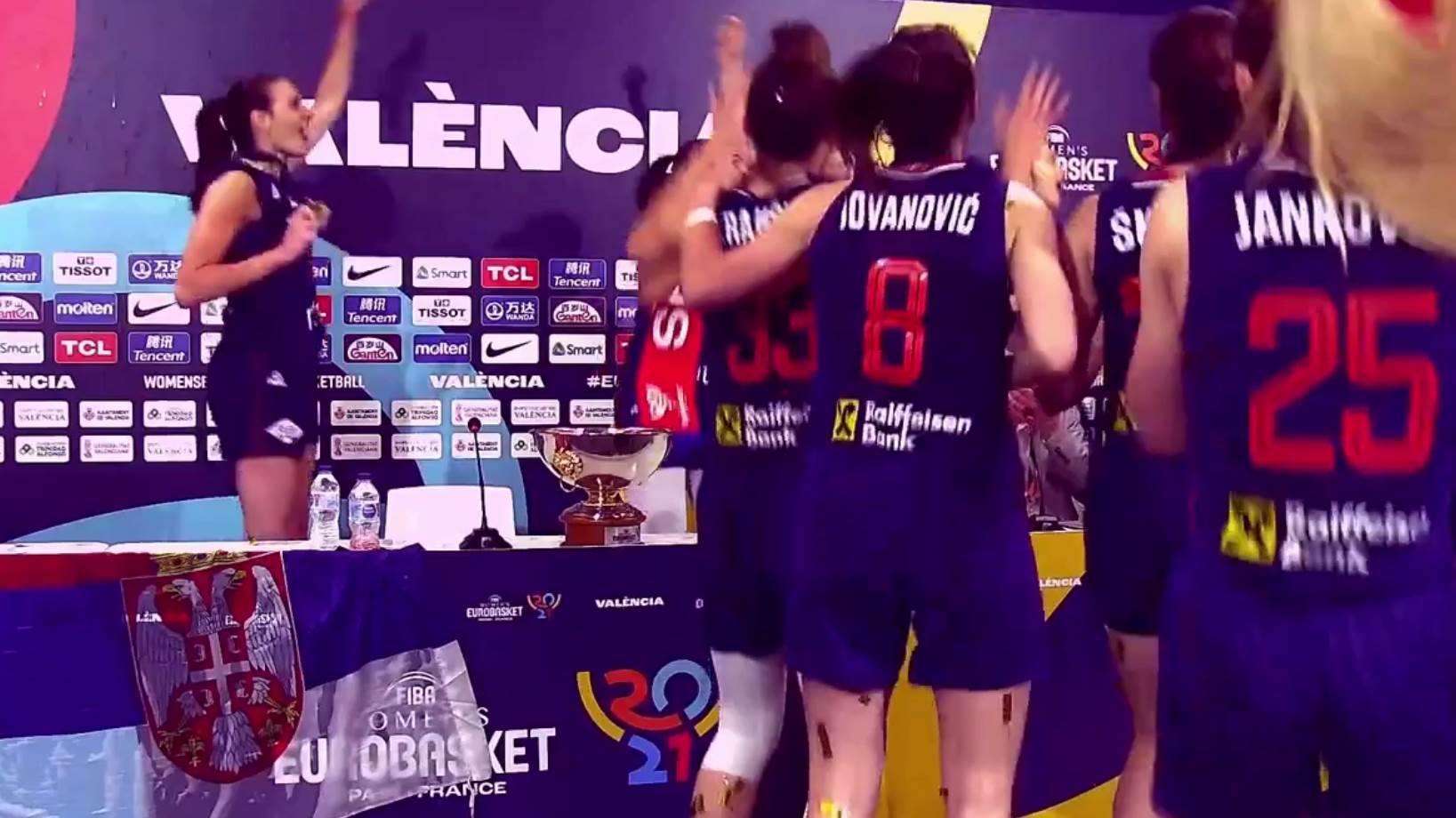 kosarkasice pesme uz koje slave pobede